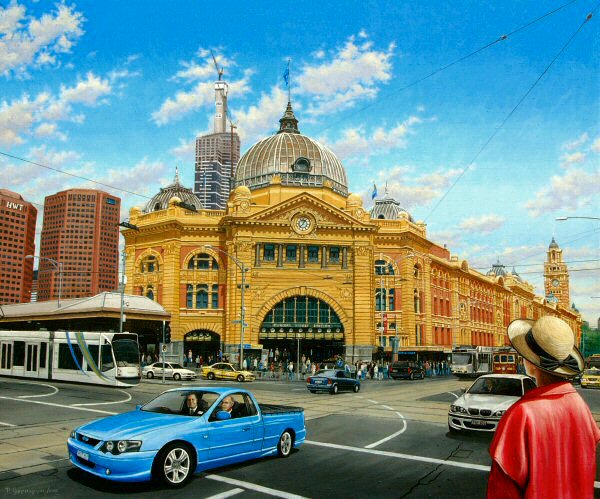 Melbourne's Flinders Street Station