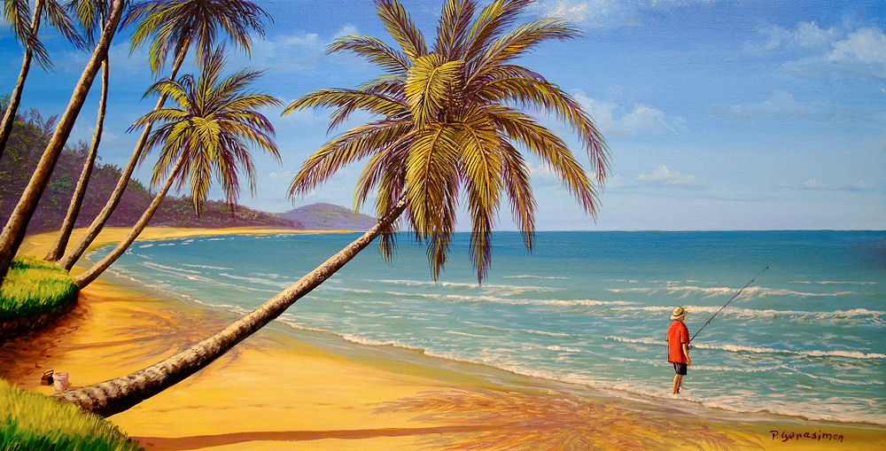 Beach Painting Port Douglas