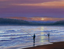 Fishing Painting