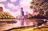 Paintings of Melbourne Yarra River