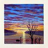 Australian Sunset Painting
