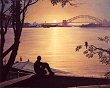 Sydney Sunset Painting