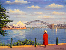 Sydney Harbour Painting 