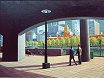 Melbourne South Bank Painting